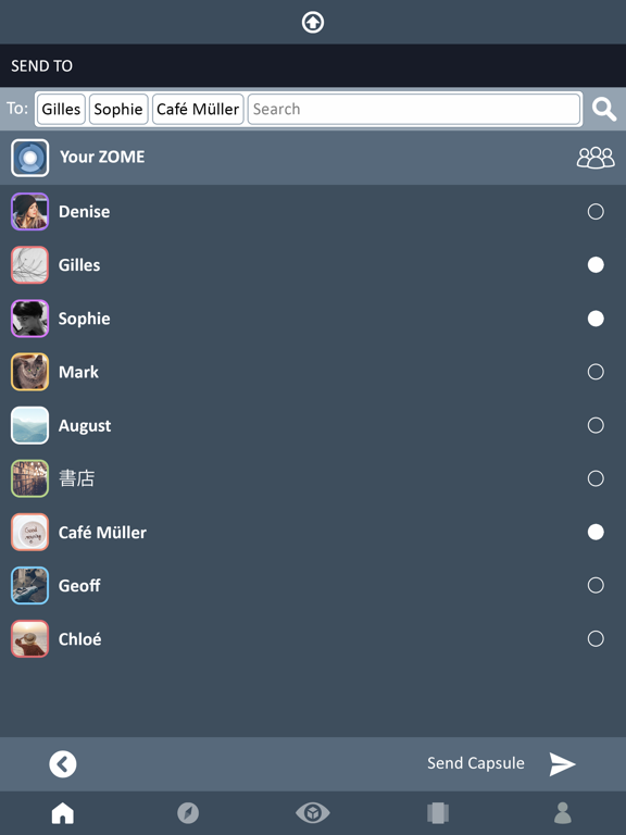 ZOME - Spatial Messenger screenshot 2