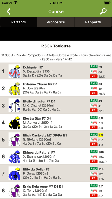 Zone-Turf : pronos et rapports screenshot 2