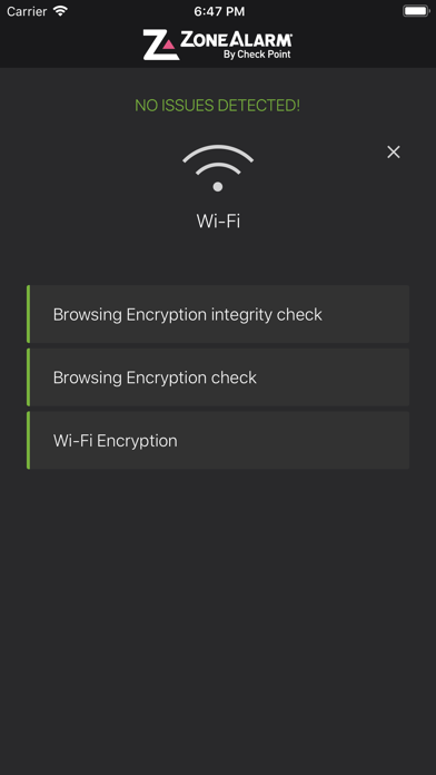 ZoneAlarm Mobile Security screenshot 1