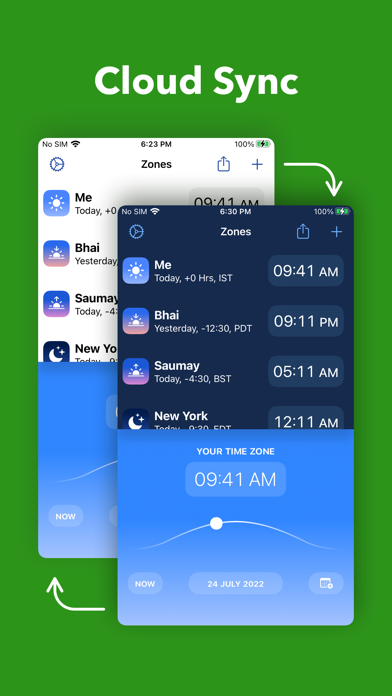 Zones: Time Zone Conversion screenshot 1