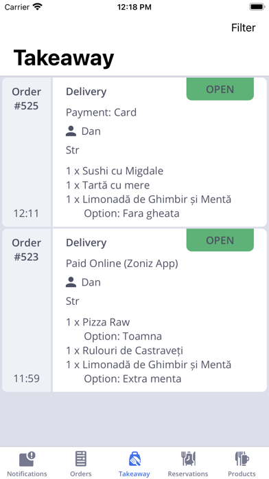 Zoniz Waiter screenshot 4