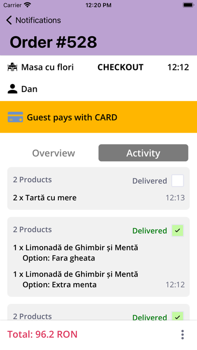 Zoniz Waiter screenshot 1