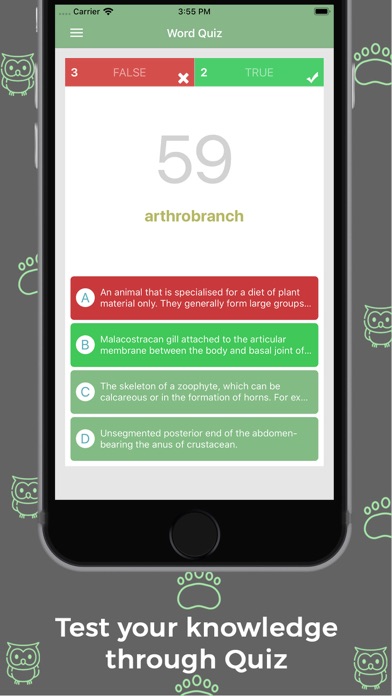 Zoology Dictionary -  Offline screenshot 2