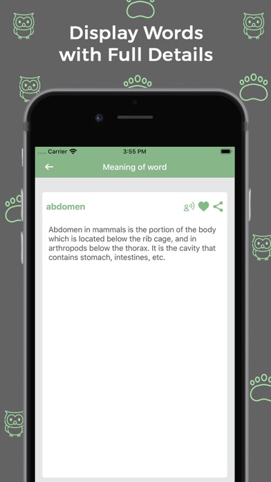 Zoology Dictionary -  Offline screenshot 3