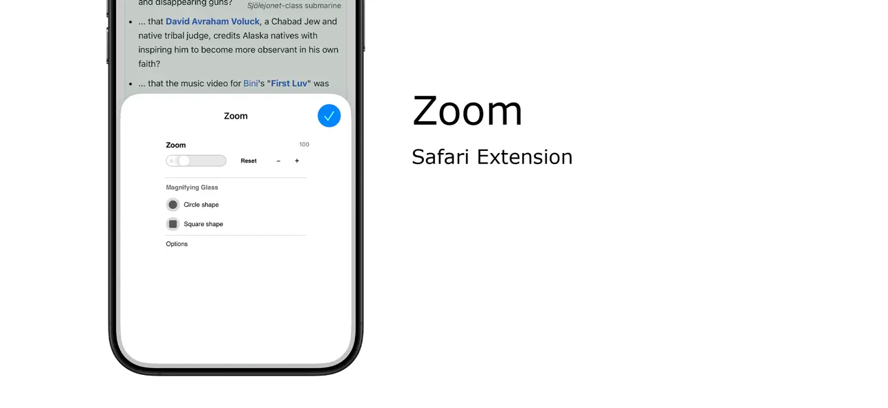 Zoom for Safari screenshot 3