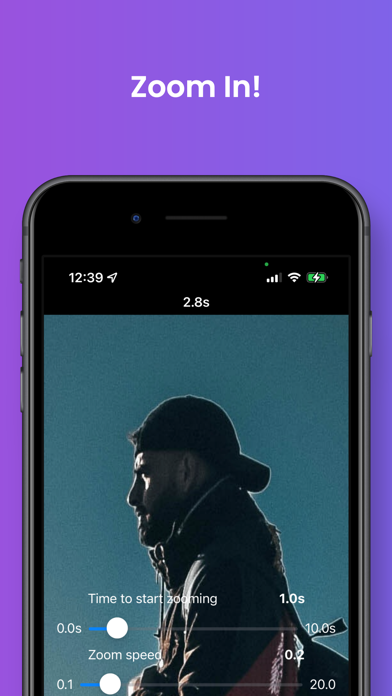 Zoom In/Out Video Recorder screenshot 1