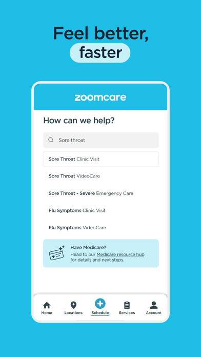 ZoomCare screenshot 1
