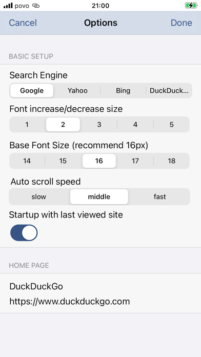 Zoomer Web Browser screenshot 2