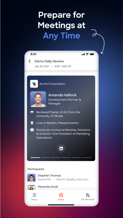 ZoomInfo screenshot 4