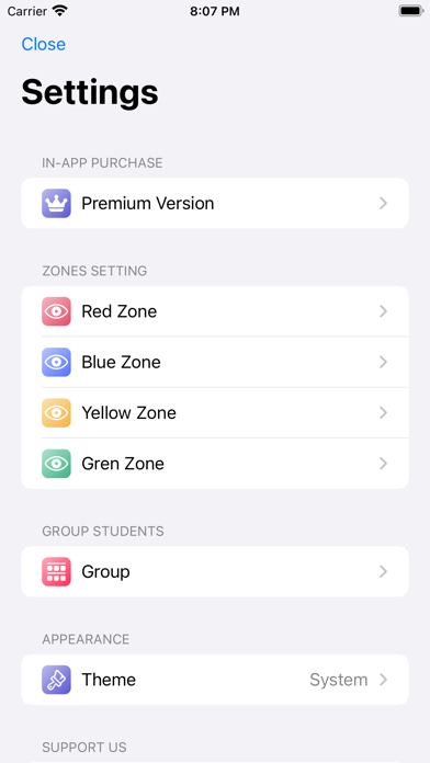 ZoR Tracker: Zones Emotions screenshot 1