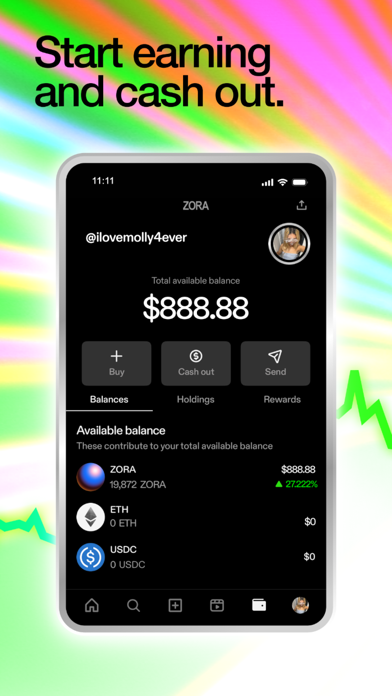 Zora: Post, Trade, Earn Crypto screenshot 4