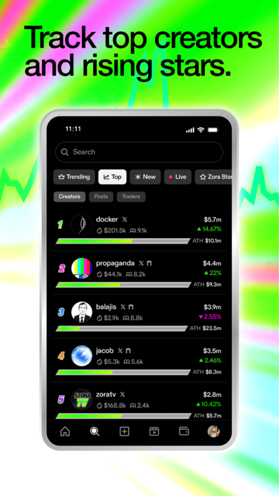 Zora: Post, Trade, Earn Crypto screenshot 2