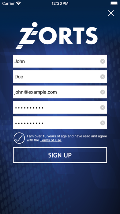 Zorts Sports screenshot 5