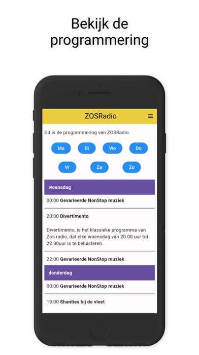 ZOSRadio screenshot 2