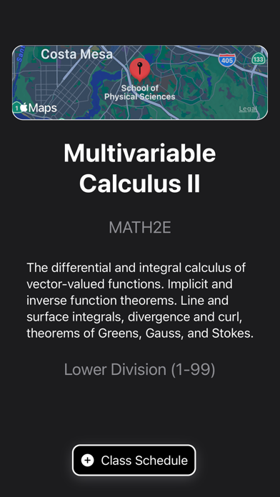 ZOT ClassFinder for UCI screenshot 8