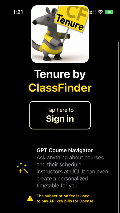 ZOT ClassFinder for UCI screenshot 1