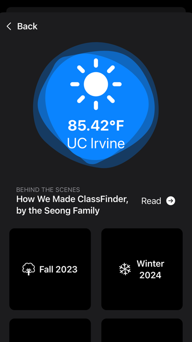 ZOT ClassFinder for UCI screenshot 3