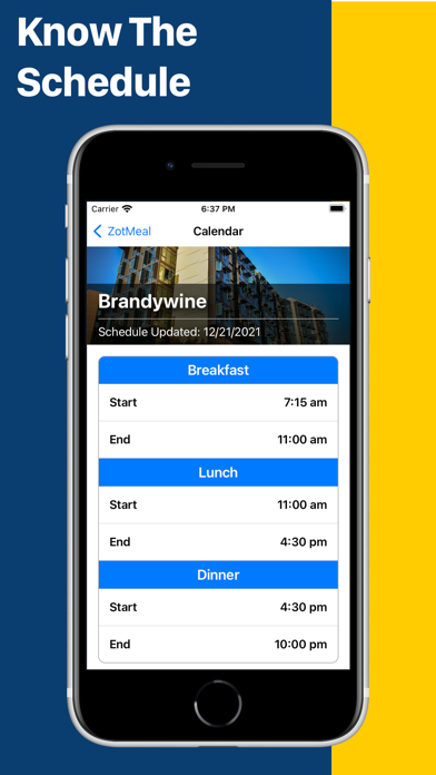ZotMeal screenshot 5