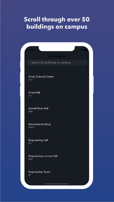 zotTracker-AR screenshot 2