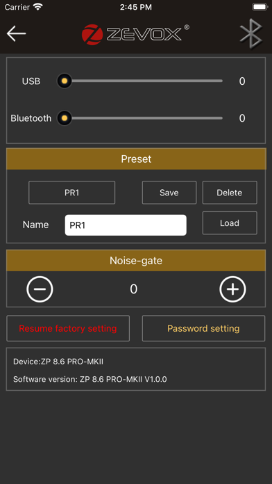 ZP 8.6 PRO-MKII screenshot 1