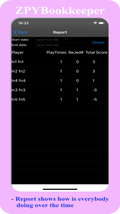 ZPYBookkeeper screenshot 1