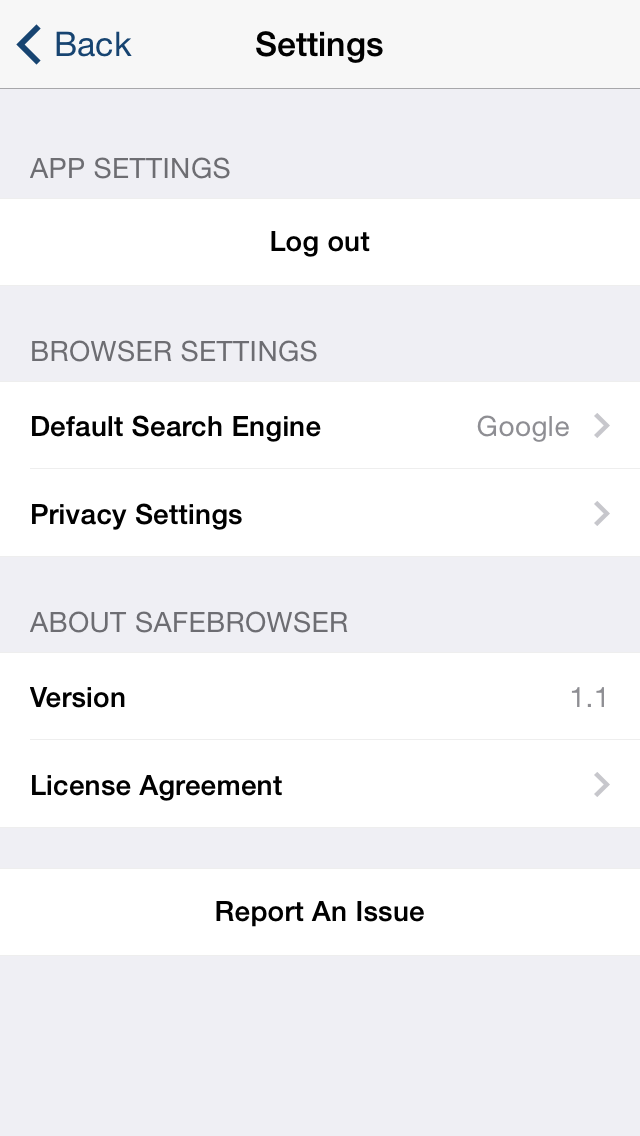 Zscaler SafeBrowser screenshot 1