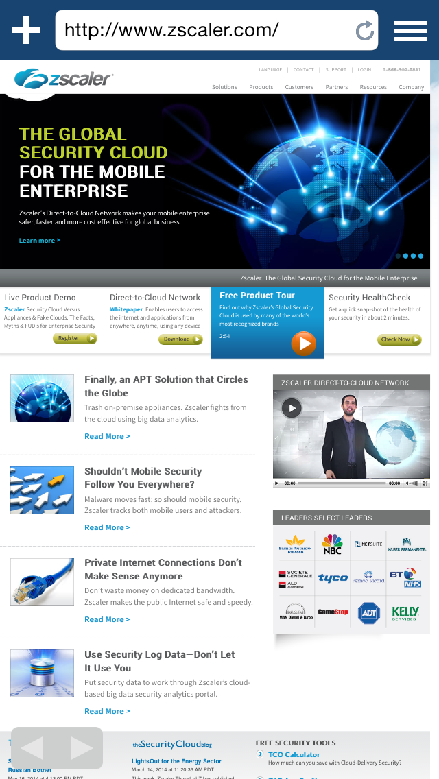 Zscaler SafeBrowser screenshot 4