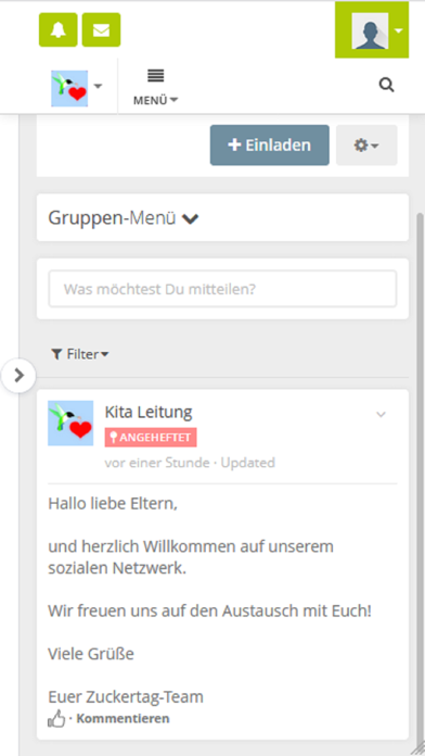 Zuckertag screenshot 2