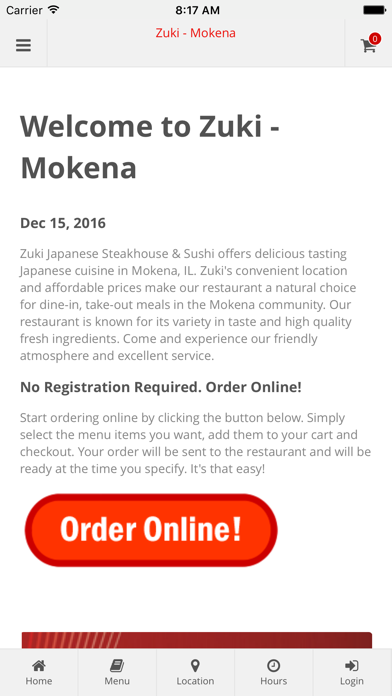 Zuki Mokena Online Ordering screenshot 3