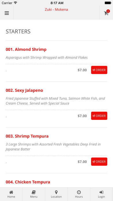 Zuki Mokena Online Ordering screenshot 2