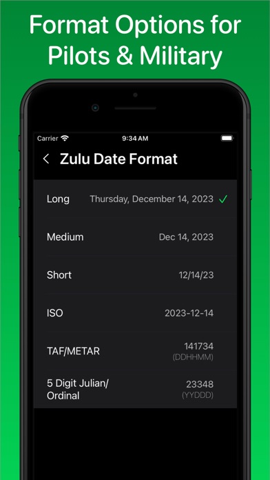 Zulu Time Now - UTC GMT Clock screenshot 1