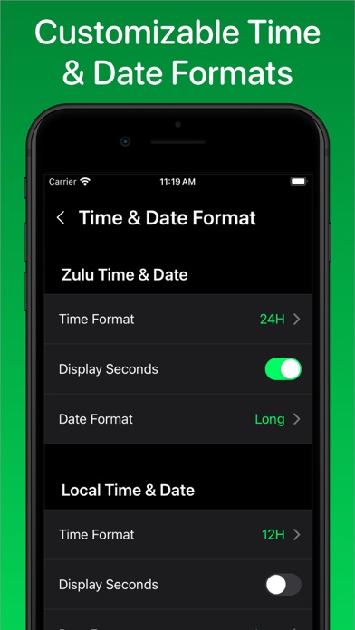 Zulu Time Now - UTC GMT Clock screenshot 2