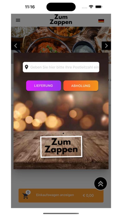 Zum Zappen screenshot 2