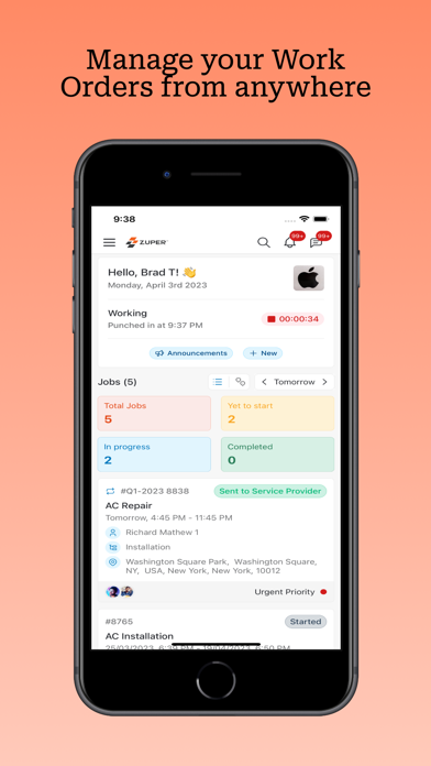 Zuper - Field Service Your Way screenshot 2