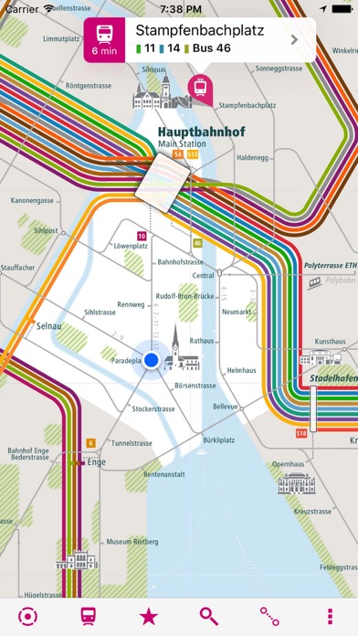 Zurich Rail Map Lite screenshot 5