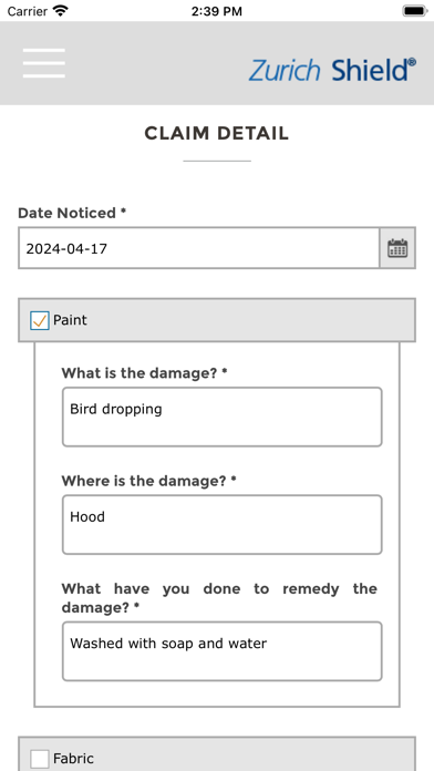 Zurich Shield screenshot 2