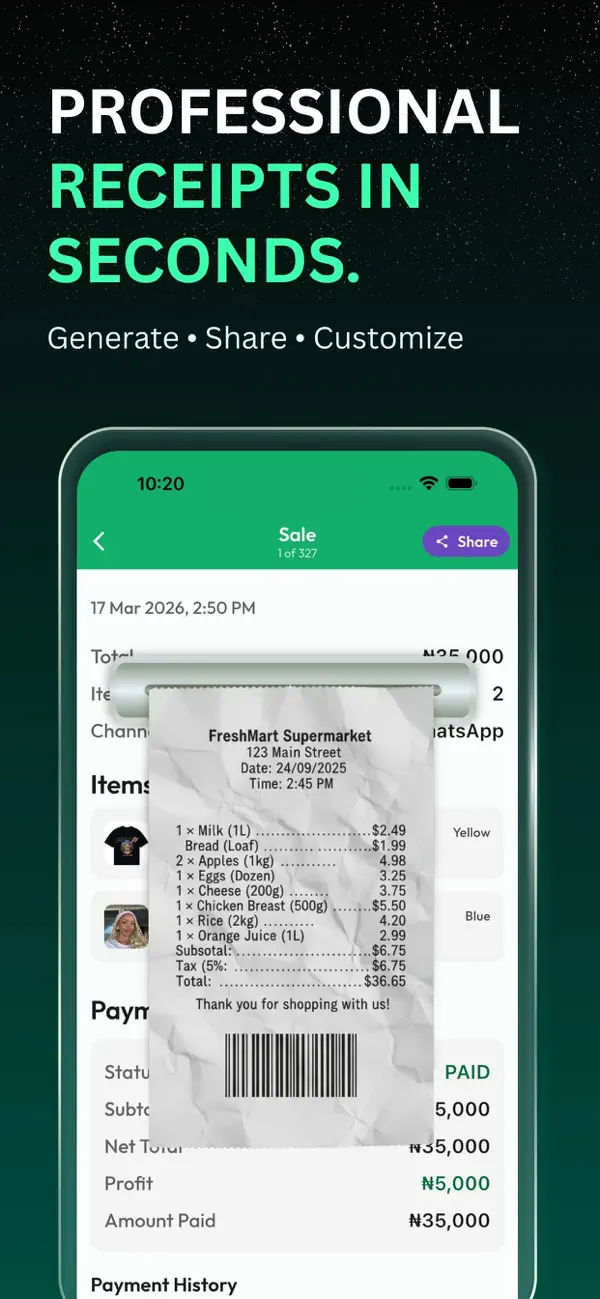 Zuru-Inventory & Sales Manager screenshot 3