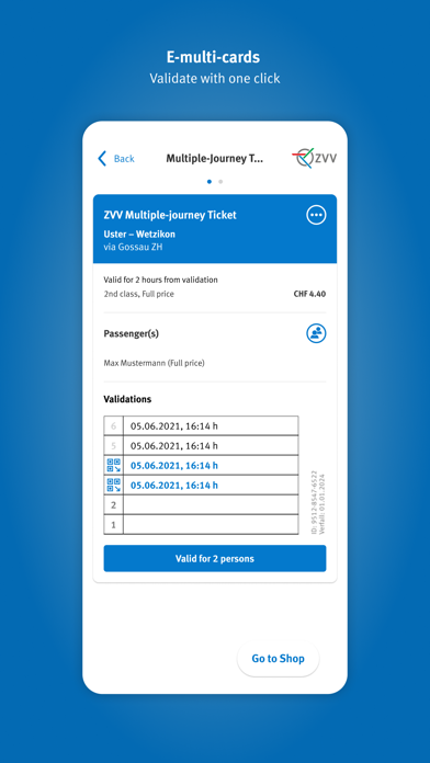 ZVV screenshot 2