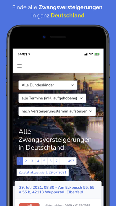 Zwangsversteigerungen zvgsuche screenshot 5