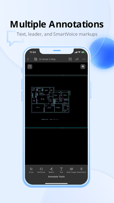 ZWCAD Mobile - Mobile CAD screenshot 1