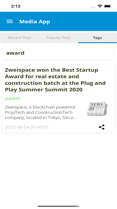 Zwei media screenshot 1