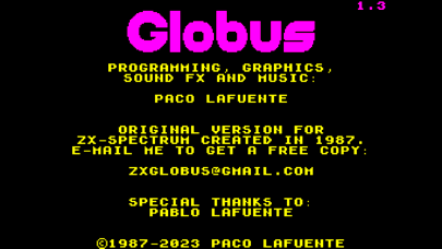 ZX Globus screenshot 1