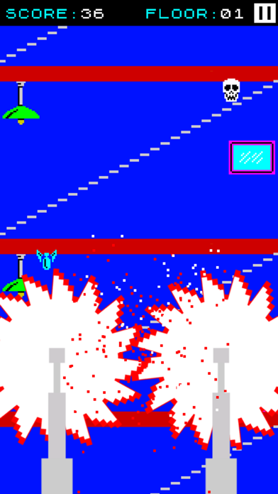 ZX Stairway Rush - Z80 classic screenshot 3