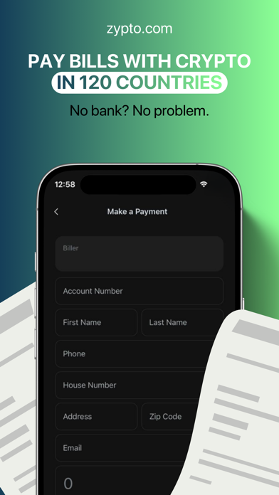 Zypto Crypto & Bitcoin Wallet screenshot 2