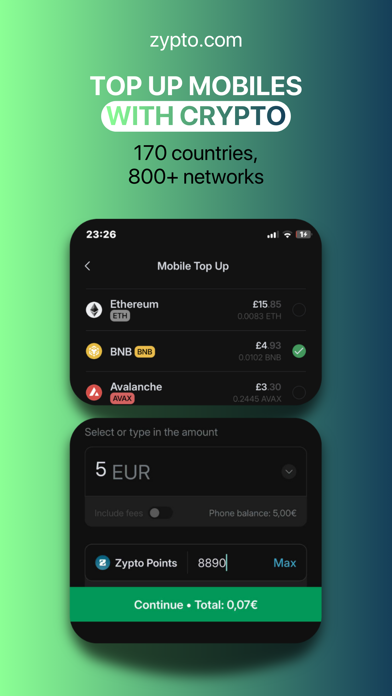 Zypto Crypto & Bitcoin Wallet screenshot 3