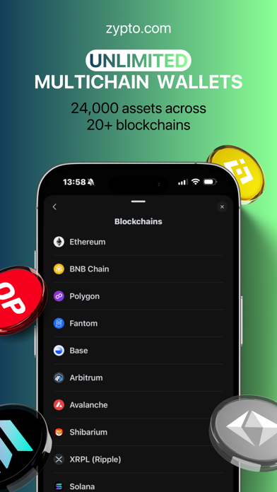 Zypto Crypto & Bitcoin Wallet screenshot 8